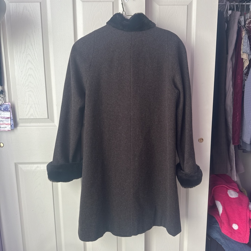 Albert Nipon Wool Coat - image 2